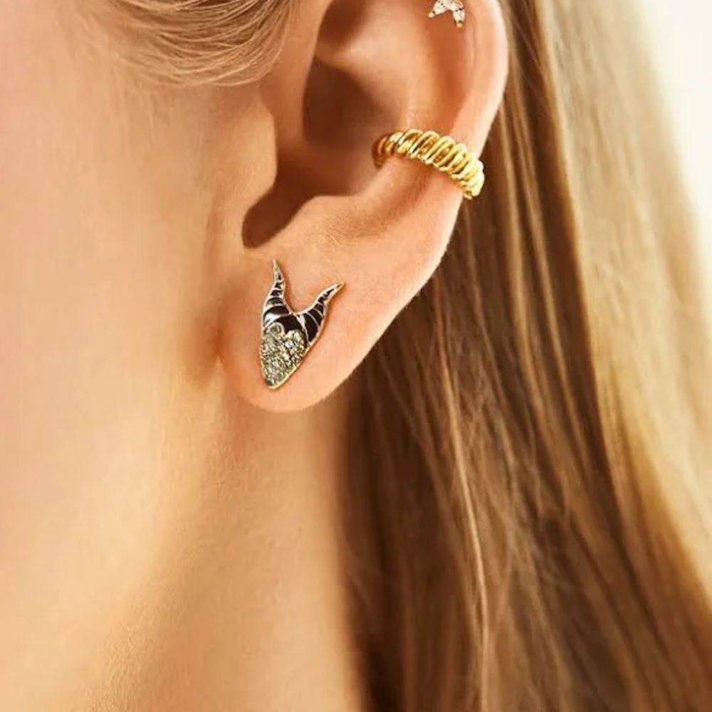 Disney Baublebar Maleficent Stud Earrings - Picture 2 of 10